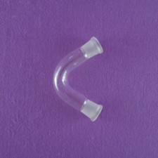 Lab Glass Distilling Adapter 24/29 Female Joint 75 Bent
