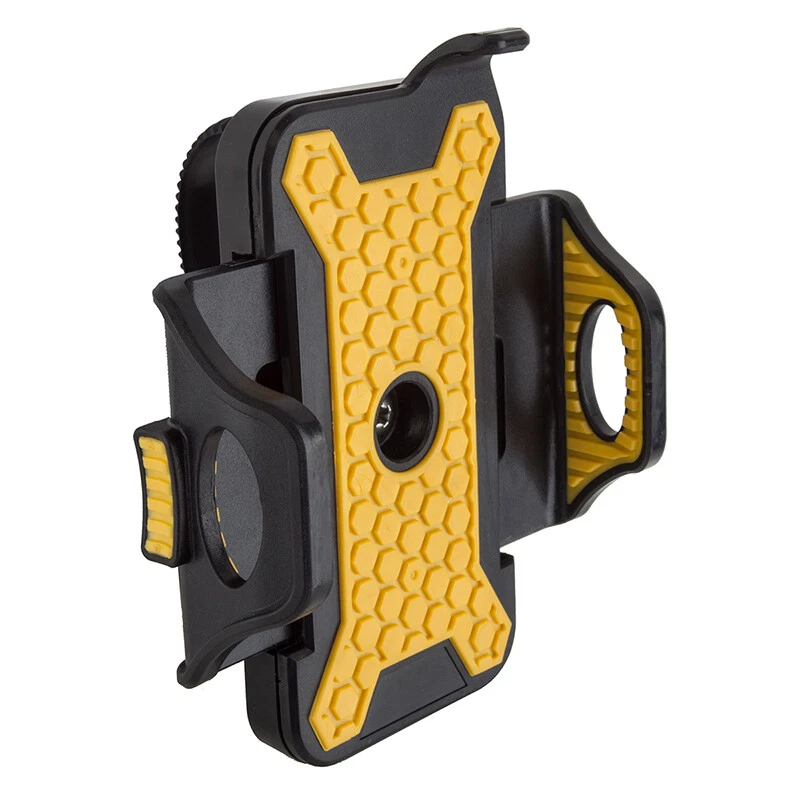 Handlebar Mount Clean Motion Rotating Phone Holder Black/Yellow - Image 2 of 2