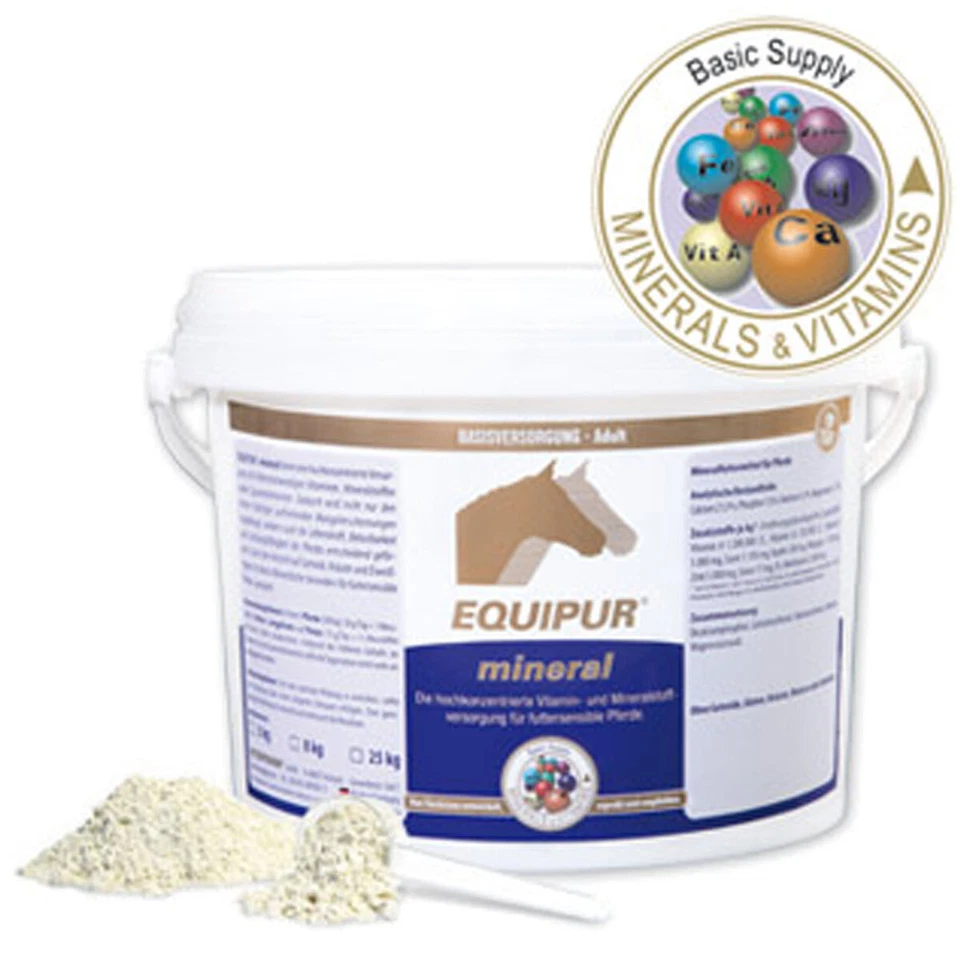 VETRIPHARM EQUIPUR mineral 3 kg (Pulver) für Pferde