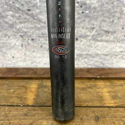 Zoom Tige de selle à ressort Noir 27,2 x 350 mm