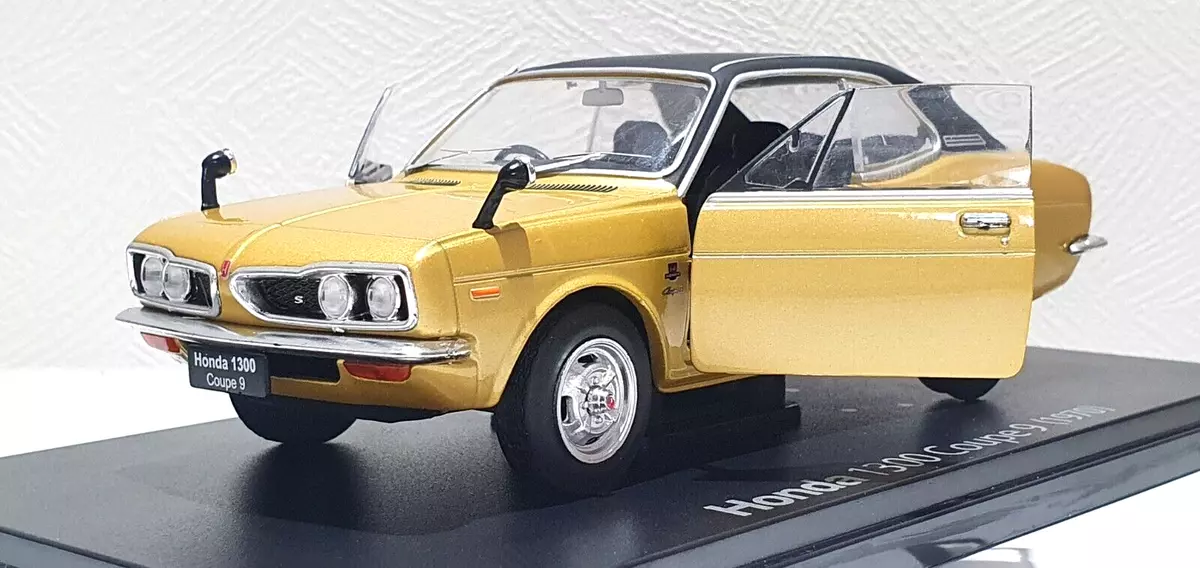 / Hachette HONDA COUPE GOLD coche en miniatura 1970 car / Hachette HONDA COUPE GOLD coche en miniatura