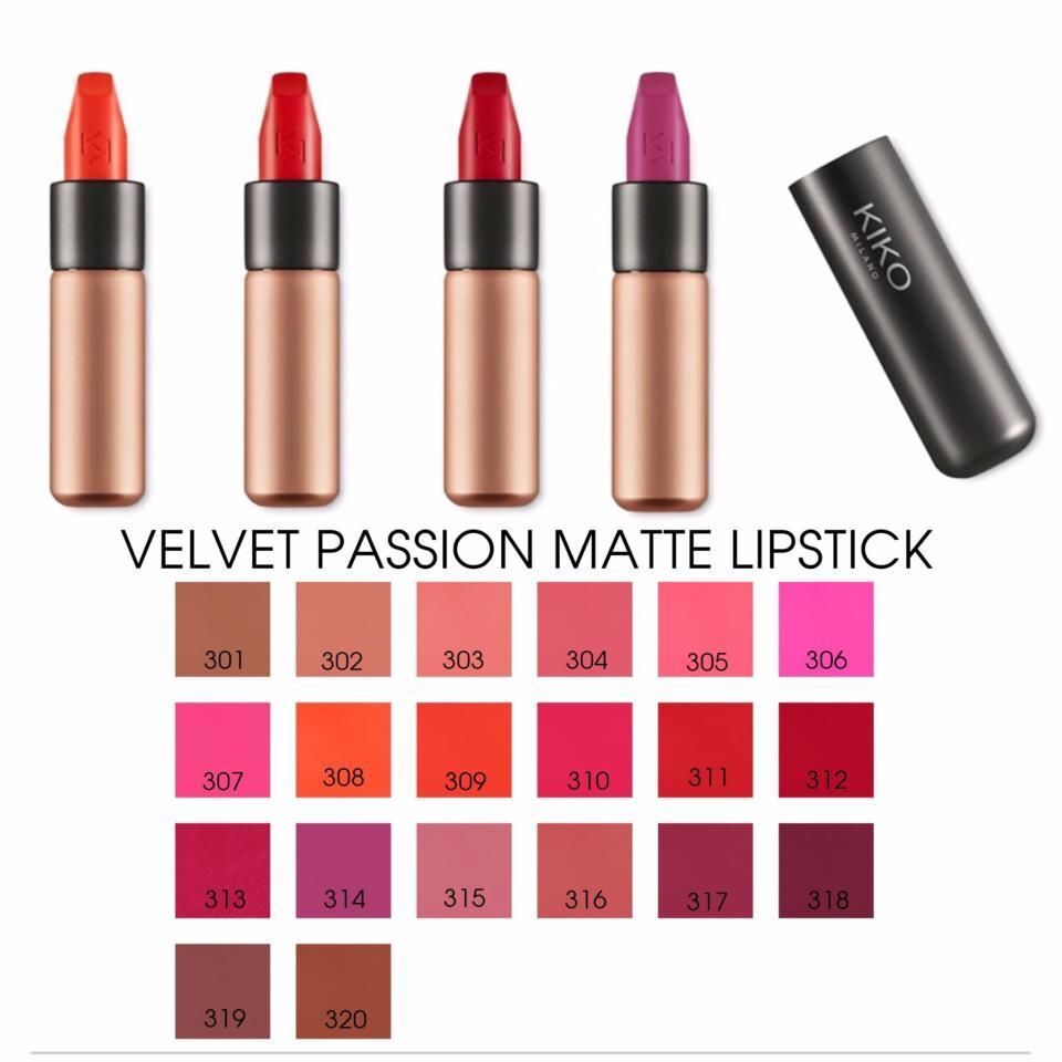 Kiko Milano Velvet Passion Matte Lipstick Rose 303 Delivery For Sale Ebay