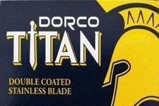 100 Dorco Titan Ddouble edge razor blades