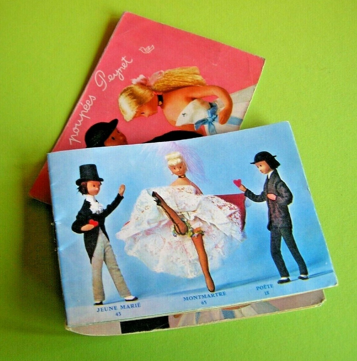 2 Catalogues Anciens Poupées Peynet - Années 50 - Bon état