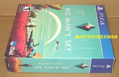 No Man's Sky Limited Edition (PlayStation 4, 2016) PS4 New Sealed