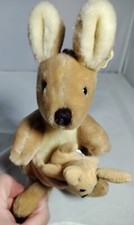 Dakin Kangaroo Plush Pouch Vintage Toy 1985 8"