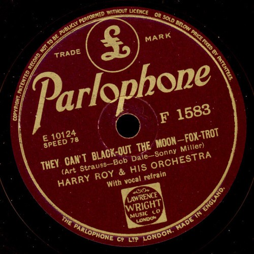 HARRY ROY & HIS ORCH. "Adolf" -Brit. Propaganda- 78rpm Schellackplatte S6977 - Picture 2 of 2