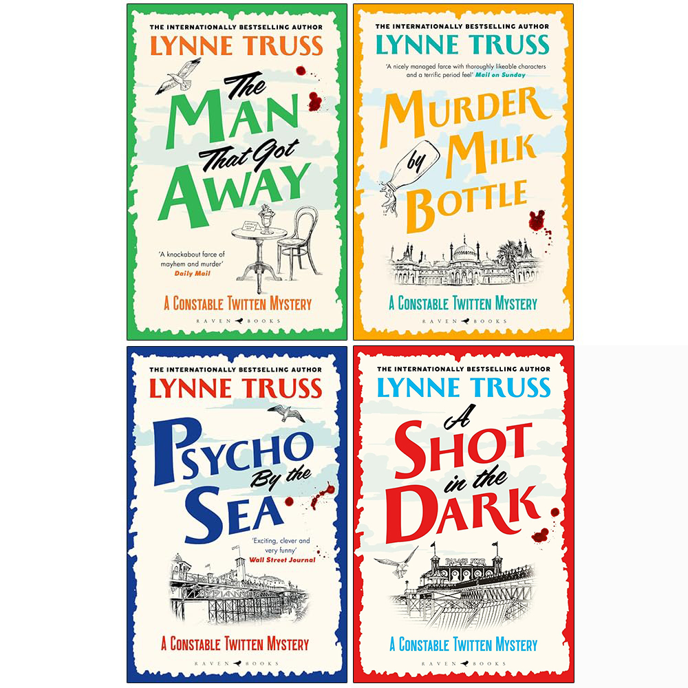 Lynne Truss Unisex Dark A Constable Twitten Mystery Collection 4 Books Set (Psycho By The Sea) - Image 5