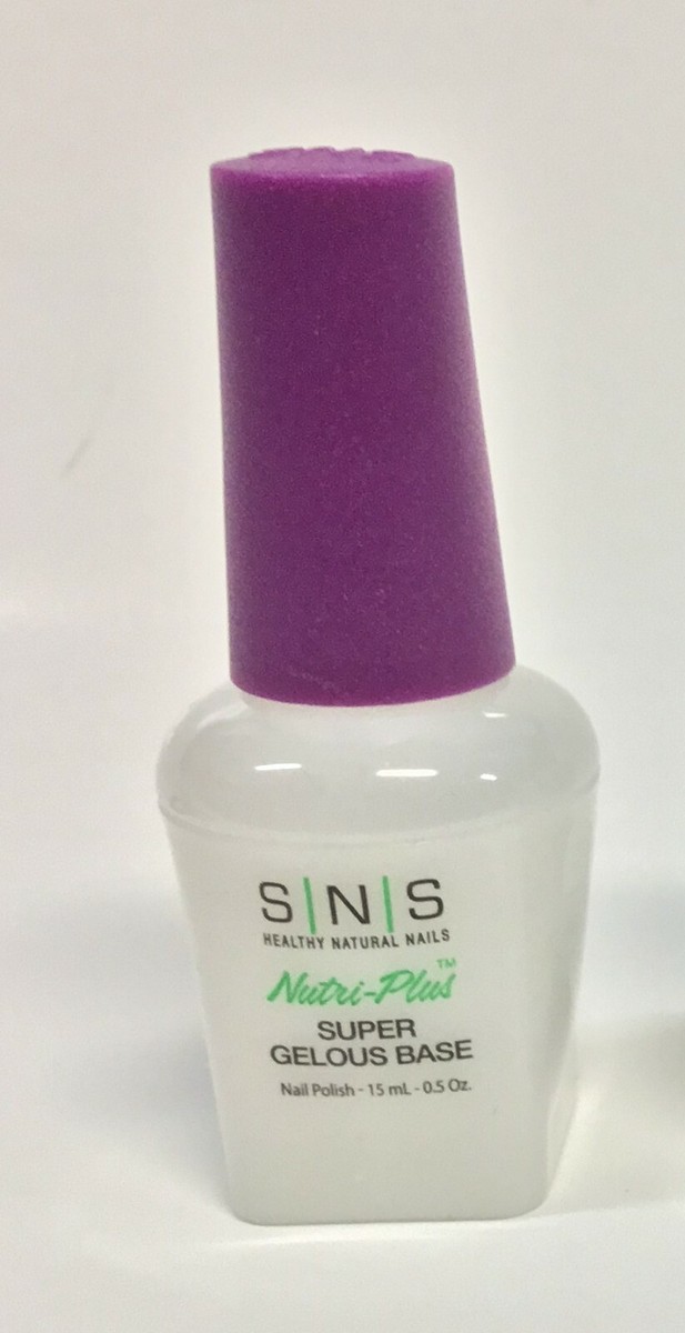 Base Coat SNS Nails – Gel De Trempage Pour Ongles – 2 Fl Oz (56,6 G) – Brillant, Neuf Sans Emballage Retail