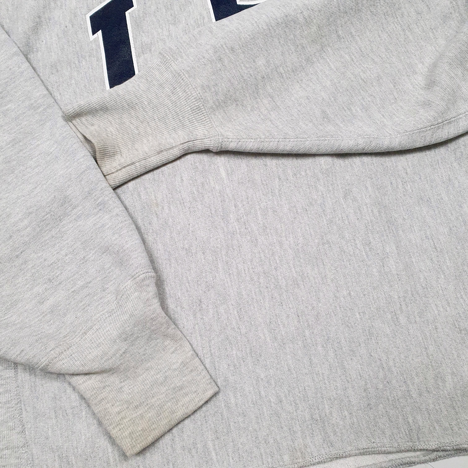 CHAMPION Crewneck Cropped Reverse Weave Made In USA 1990s Jumper Sweatshirt XL image 4