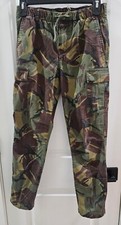 Vintage Boys Polo Ralph Lauren Pants Size14 Green Camo Drawstring Cargo Trouser
