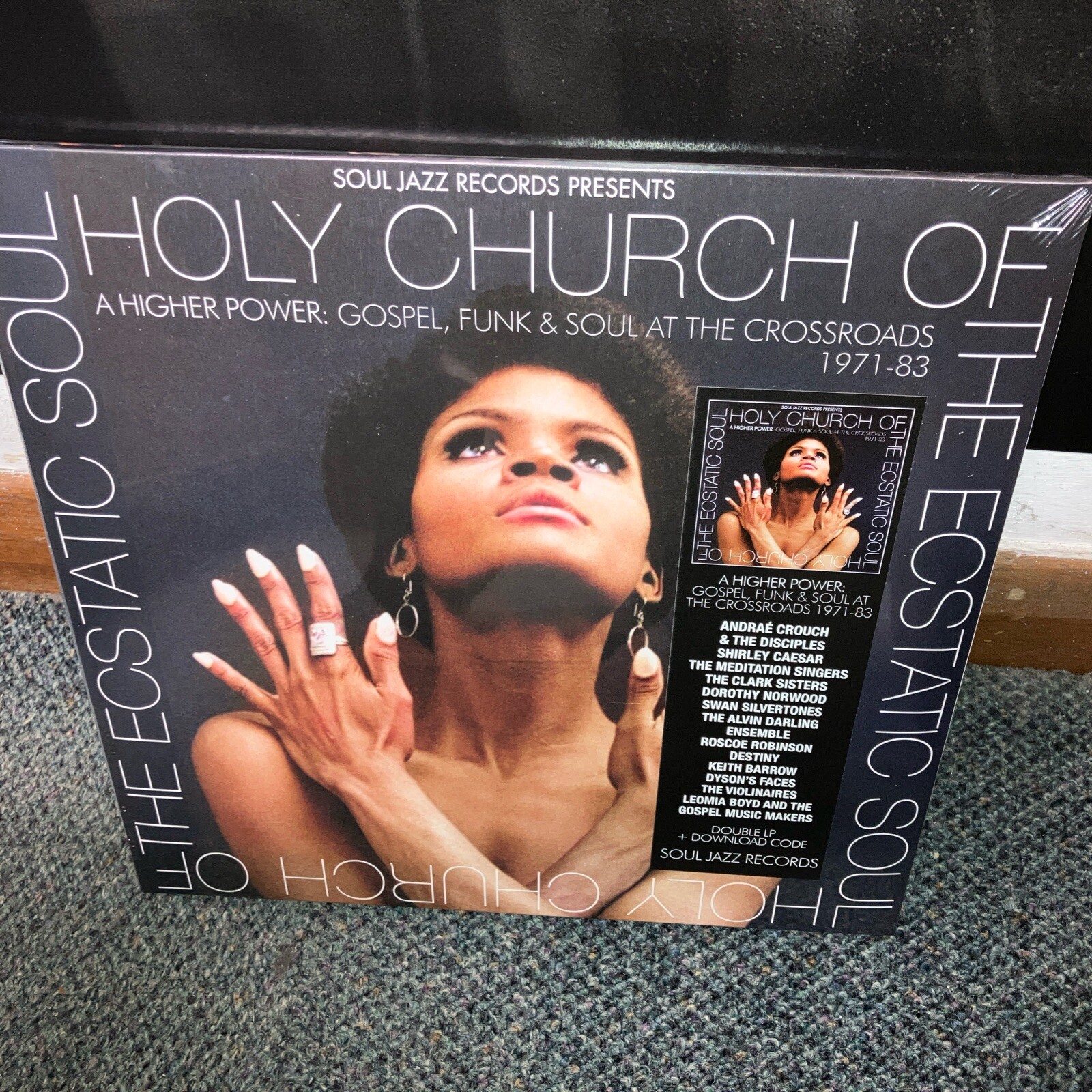 Various: Holy Church of the Ecstatic Soul: A Higher Power Gospel - 2LP VINYL NEW