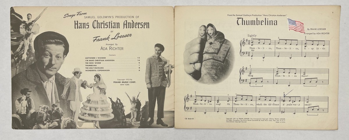 Songs From Samuel Goldwyn's Production of Hans Christian Andersen by  Loesser