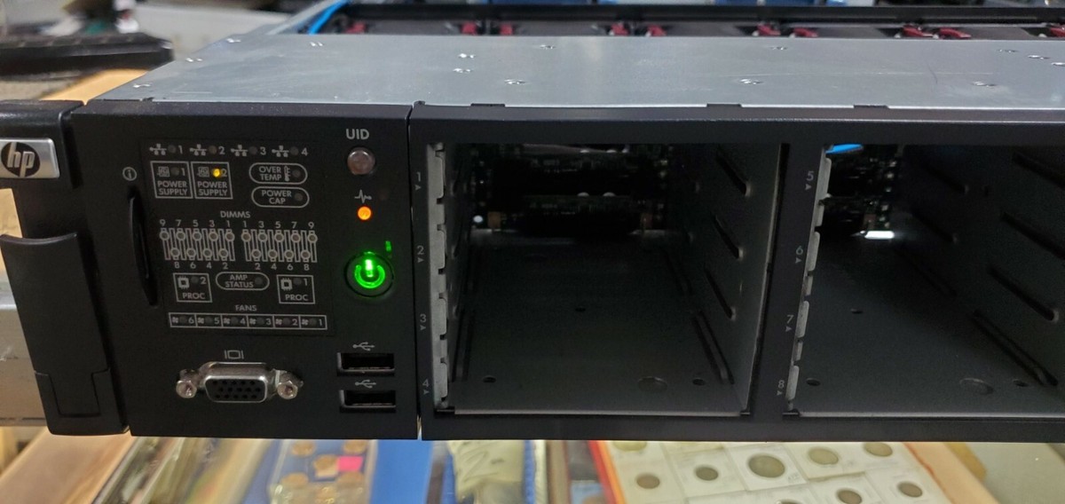 HP ProLiant DL380 G8 Server 2x Quad Core Xeon E5540 2.53GHz / 8GB