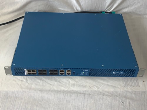 Palo Alto PA-850 Next-Generation Firewall VPN Gateway w/ Power cord & Rack-ears