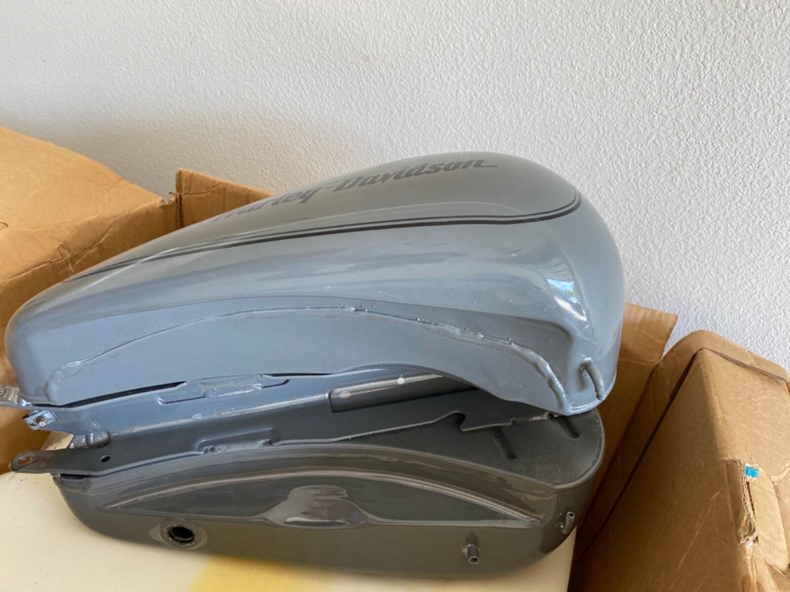 08 2008 Harley Davidson Dyna Fat Bob FXDF Gas Fuel Tank eBay