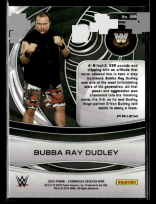 2023 Chronicles WWE Spectra Bubba Ray Dudley #386 Legends