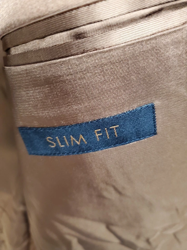 Jos A Bank Hombres Blazer Abrigo Deportivo Chaqueta Informal 42R Lana Calce Ajustado COMO NUEVO Foto 4 de 4