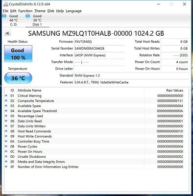 NEW M2 2230 SSD 1TB NVMe PCIe PM991 for Microsoft Surface Pro X 7+