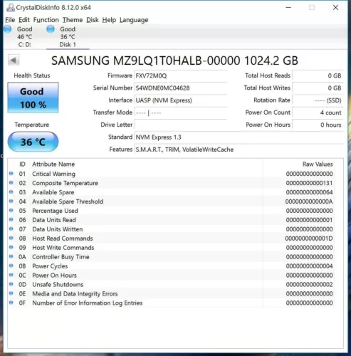 M2 2230 SSD 1 TB NVMe PCIe PM991 für Microsoft Surface Pro X 7+ 8 Laptop - Bild 2 von 5