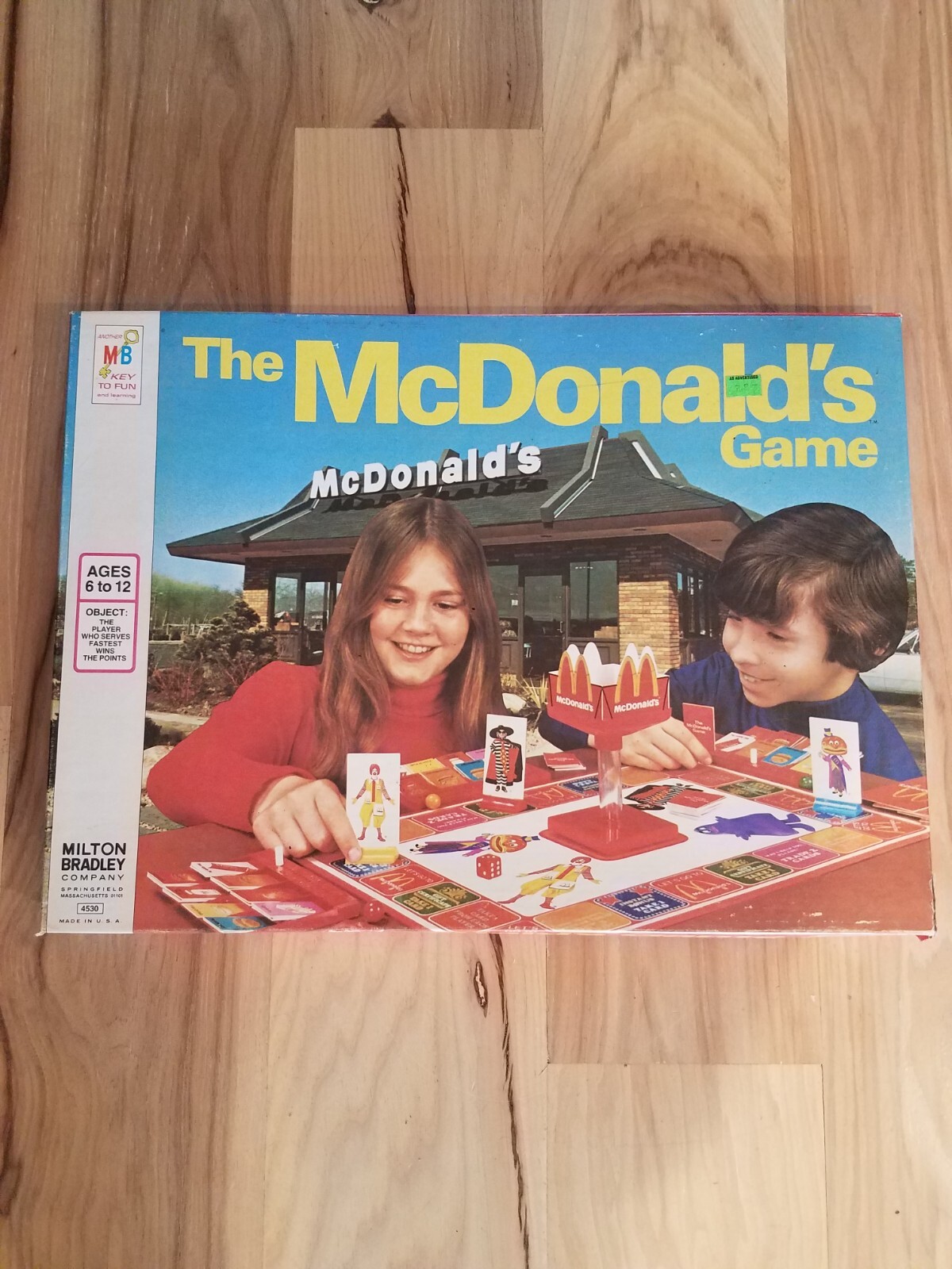 The McDonald's Game Milton Bradley #4530 1975