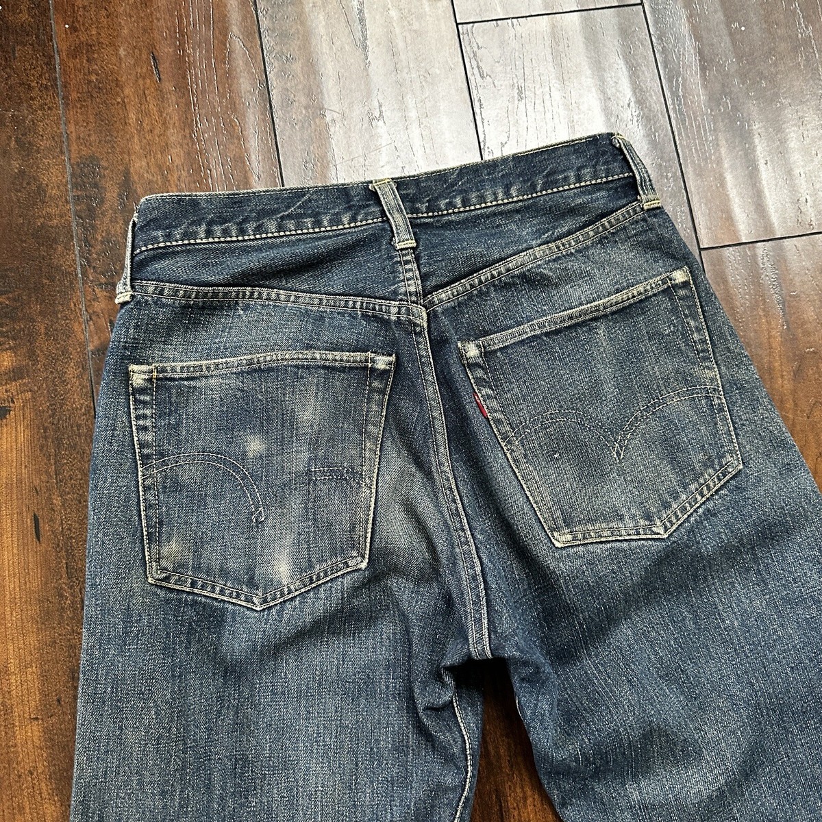 Vintage LEVIS 501XX Jeans Big E 1940s Denim Redline Selvedge Vintage LEVIS 501XX Jeans Big E 1940s Denim Redline Selvedge