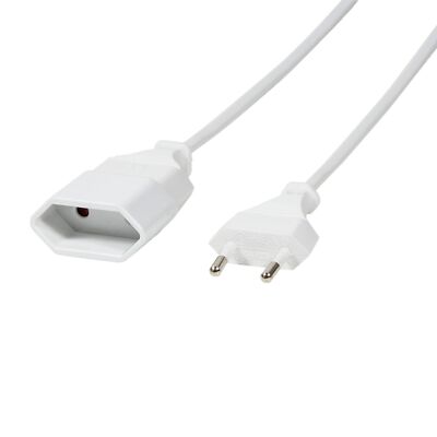 2m power cord extension cable Euro plug Euro CEE 7/16 LogiLink CP126
