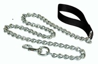 Hamilton 4` Heavy Chain Dog Lead With Black Nylon Handle , New, Free Shipping on sale Hamilton 4` Heavy Chain Dog Lead With Black Nylon Handle , New, Free Shipping on sale