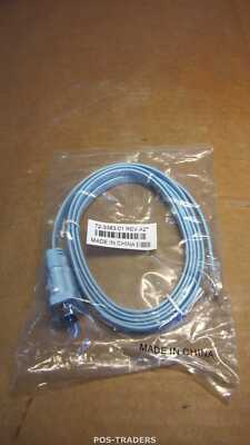 Cisco 72-3383-01 Rollover Console Cable DB9 Female To RJ45 Male 6ft 1.8M - NEW