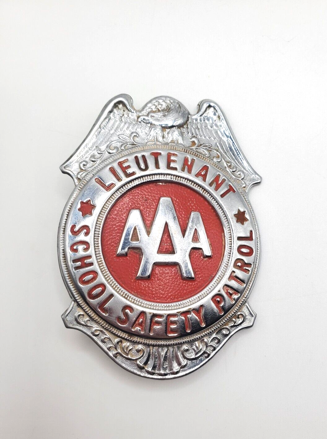 Vintage AAA School Safety Patrol Crossing Guard Sash Belt with Two Badges eBay