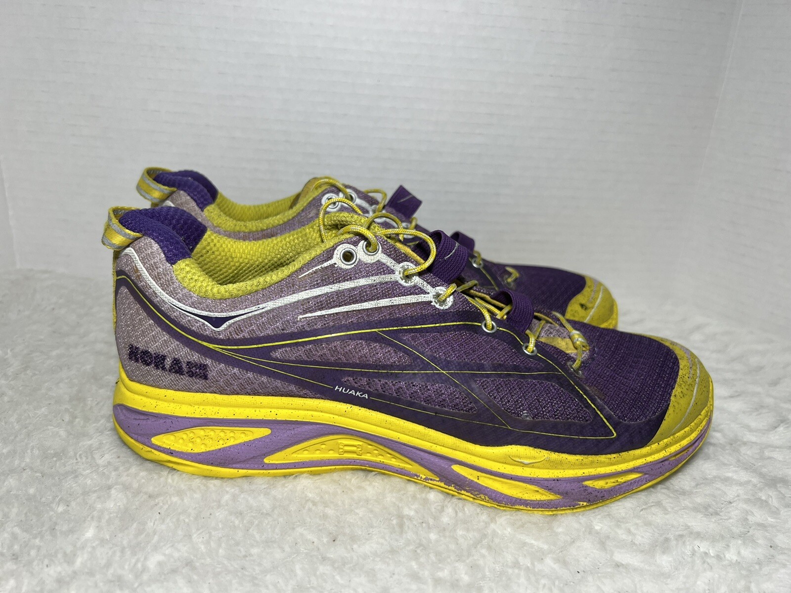 Hoka One One Womens Huaka Running Shoes Purple 206090… Gem