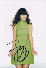 ZOOEY DESCHANEL signed Autogramm 20x30cm NEW GIRL in Person autograph COA
