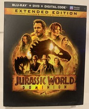 Jurassic World Dominion (Blu-Ray+DVD+Digital) NEW SEALED With Slipcover