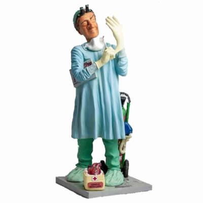 Guillermo Forchino Figur Chirurg Arzt num./lim. Edition FO84015 - 20018A