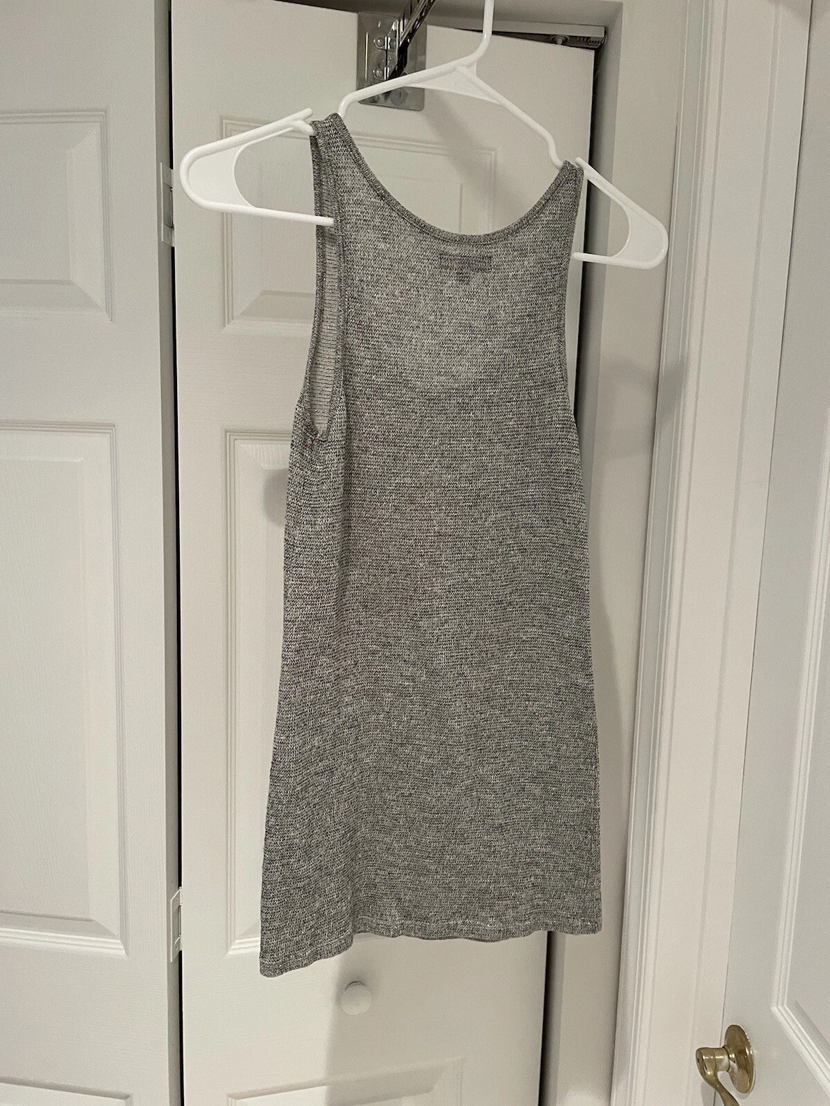 beyond-yoga metallic sleeveless tank-top