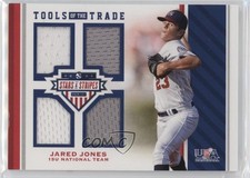 2017 USA Baseball Stars & Stripes Tools of the Trade Prime /25 Jared Jones v9t