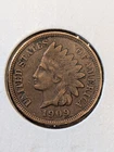 1909 Indian Head Penny coin