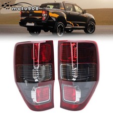 2X Rückleuchte Links+Rechts für Ford Ranger 2016 2017-2023 Rot Schwarz Rücklicht