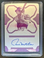 2023 National Treasures Paul Molitor Magenta Printing Plate Auto Autograph 1/1