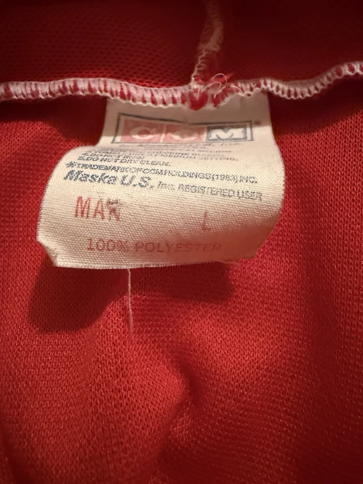 Vintage Calgary Flames CCM Jersey Size Youth L/XL - Image 3 of 4