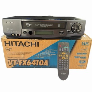 HITACHI VT-F699ELN – Magnétoscope VHS PAL SECAM + Télécommande – Bon état EUR 119,00 - FR