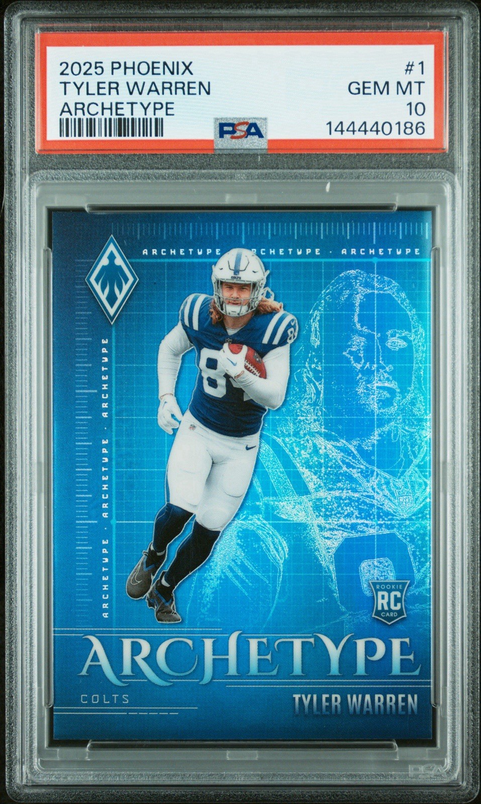 Tyler Warren Panini Phoenix Archetype #1 Base