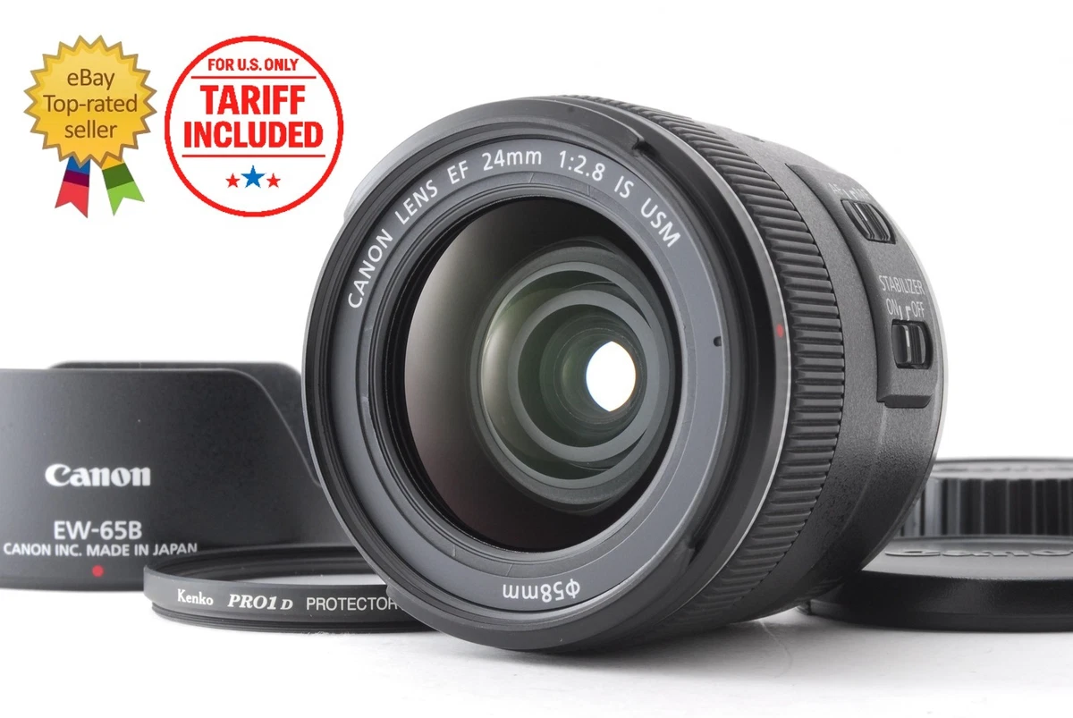 Canon EF f/2.8 Camera Lenses 24mm Focal for sale | eBay