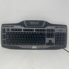 Logitech G15 Wired USB Gaming Keyboard LCD Il...