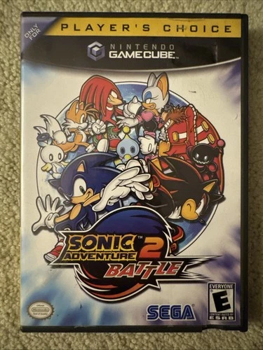 Sonic Adventure 2 Battle [Player's Choice] (Nintendo GameCube 2004) CIB Complete
