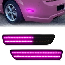 Dynamic Sequential 2x Rear LED Side Marker Light Lamp For 2005-2009 Ford Mustang