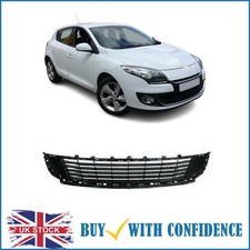Front Lower Centre Bumper Grille Fits Renault Megane Hatchback 2012-2013 New
