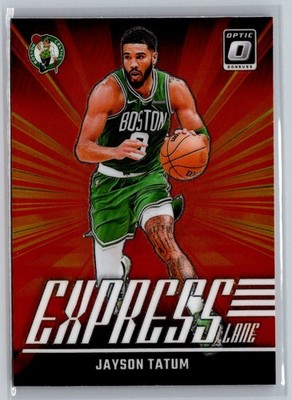 2024-25 Donruss Optic #9 Jayson Tatum Express Lane