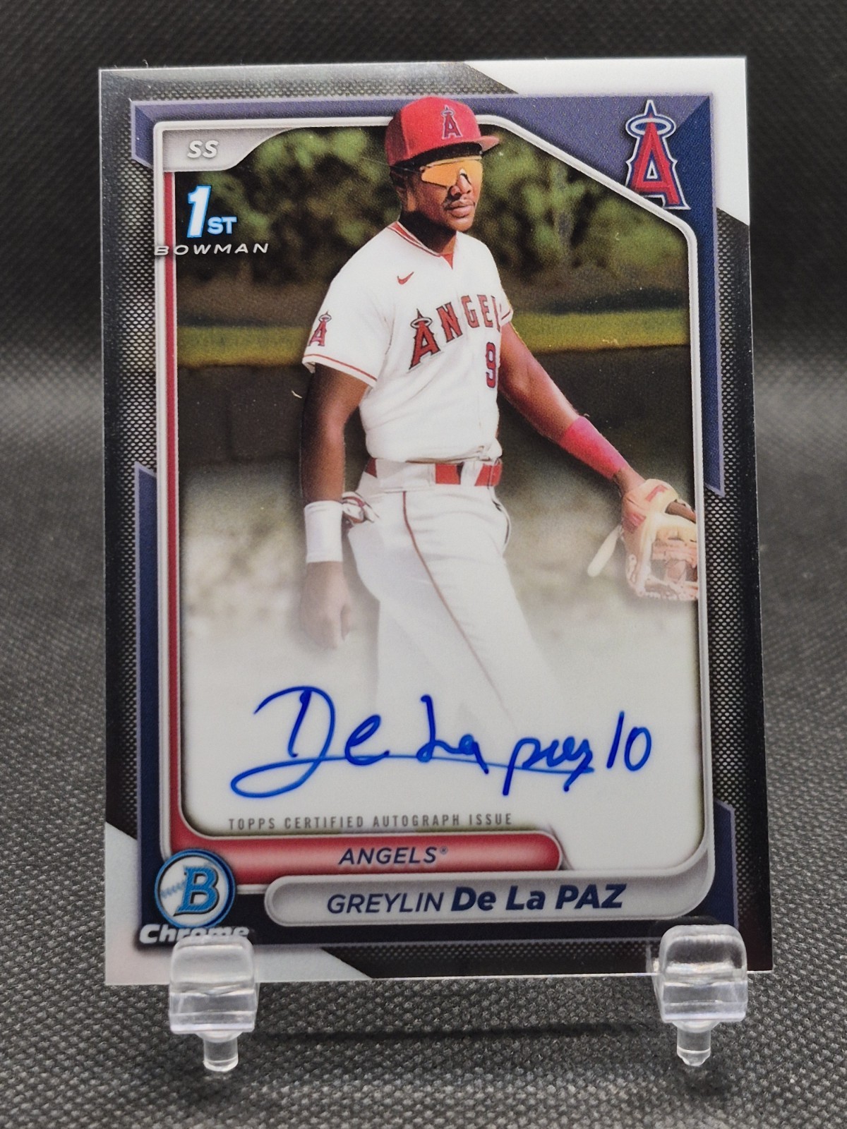 2024 Bowman Chrome Prospect Auto Greylin De La Paz #CPA-GD Auto