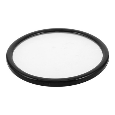  Runder Sandmalereirahmen: Hochtransparenter 7-Zoll-Glasrahmen mit